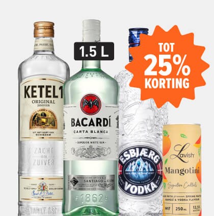 Actieknallers met korting tot 25%